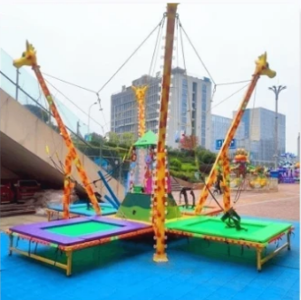 Children Playground Large Outdoor Amusement Equipment Rotating Trampoline Outdoor Kids No Reviews Yet photo-2