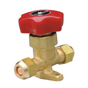 Refrigeration Flare type hand valve, brass valve, air conditioning valve