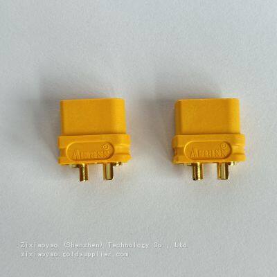Amass XT60U-F Sheathed Drone Model Connector Adapter Banana Head Female Plug photo-3