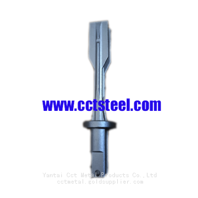 Fork head of tuning fork level gauge