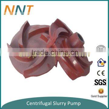 casting foundry OEM&customized low cost iron casting slurry pump impeller