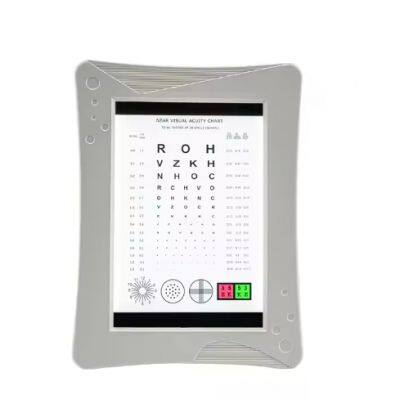 Ophthalmic Equipment Near Vision Chart with LED Light High Quality Far Vision Eye test Chart