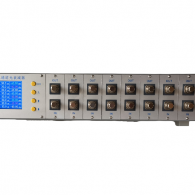 Wg3016 Octal Channel Single Mode Adjustable Optical Attenuator photo-3