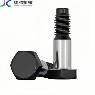 High Strength Hole Bolt 8.8 Grade GB5783-86 Hexagon Head Hole Screw Hexagon Plug Bolt photo-5