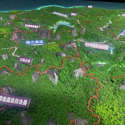 Customized Factory for Plateau Terrain Sand Table Model