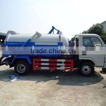 dongfeng sewer tanker truck 3000L suction-type sewer scavenger truck in Pakistan