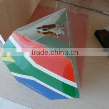 christmas Clear PVC display square box