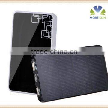 Dual USB Ports Solar Charger Bank 6000mah photo-2