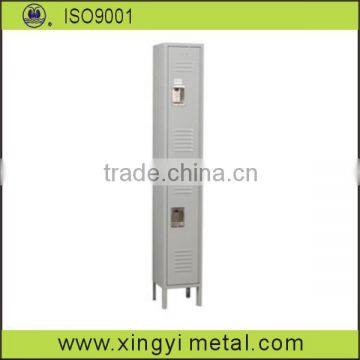 metal steel locker/steel louver locker/2 compartment clothes steel locker