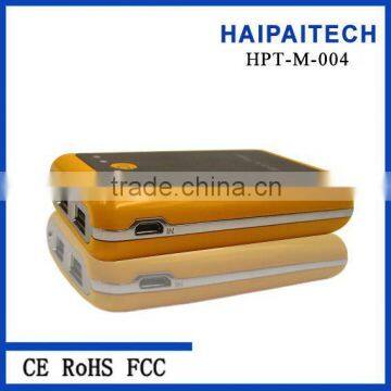 sun up battery 18650 mobile charger with led light for phone/pad/netbook