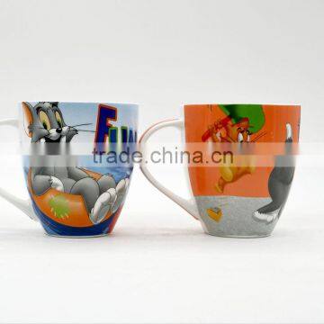 500ml mickey mouse ceramic cup for wholesale