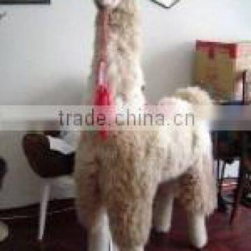 Alpaca toy fur Alpaca 62" Peru