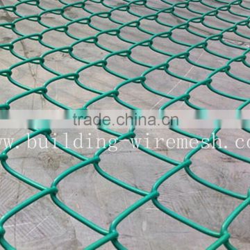 PVC coated galvanized chain link mesh