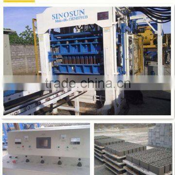 SINOSUN QT10-15 Fully Automatic Block Making Machine for Sale