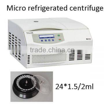 24*1.5/2ml micro capacity refrigerated cooling centrifuge