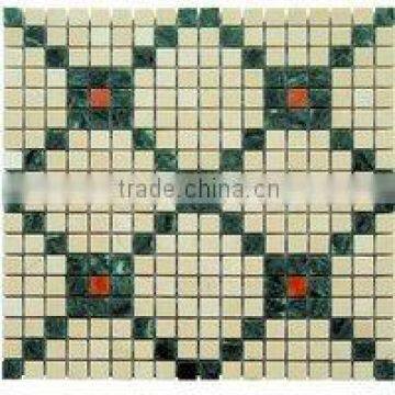 Marble stone mosaic tile HHM-A012