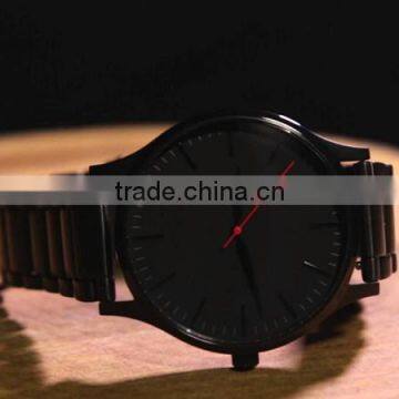 Luxury Fashion Design Black Stainless Steel Case Men Watch With Custom Logo Quality Choice photo-6