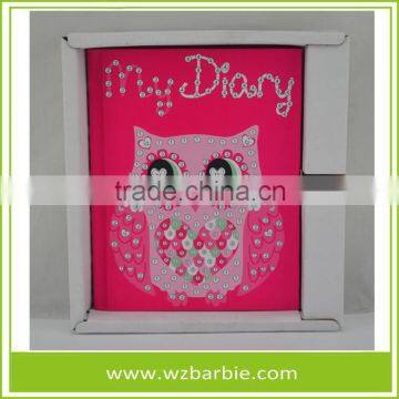 Customer Hardcover Dary Paper Notebook With lock