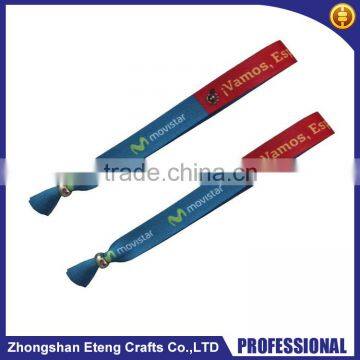 High definition custom printed festival wristbands with your design