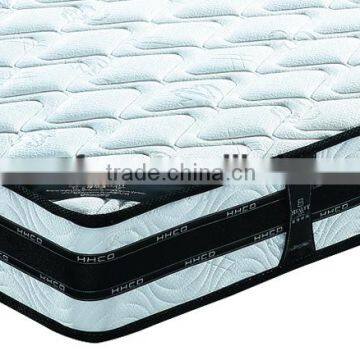 10 Inch Queen Hotel Mattress Memory Foam Pillow Top Pocket Spring Bouncing Mattress Supplier's Choice