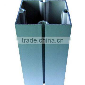 brush green powder coating aluminium profile for windows & door,furniture,cabinet