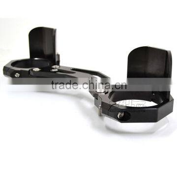 BJ-FFC-002 Custom CNC Aluminum Street Bike Front Forks Clamp for Yamaha R3 R25 photo-4