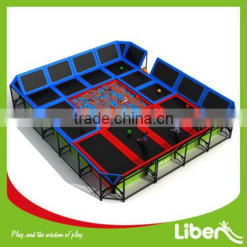 High quality indoor trampoline park for sale with 5 years warranty