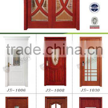Interior Room Entry Solid Wood Sliding Glass Door photo-2