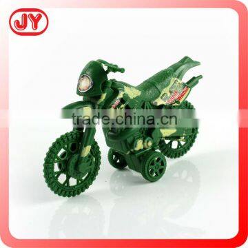 ABS material pull back toy mini motorcycle