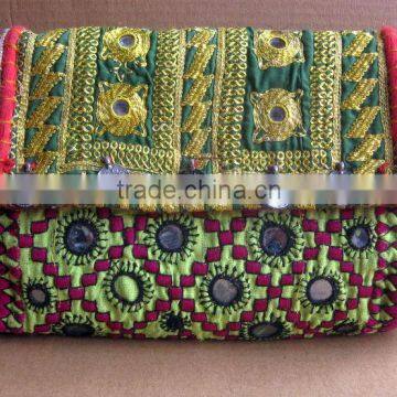 Indian Handmade Banjara Clutch bag/patchwork clutch bags/vintage clutch bags