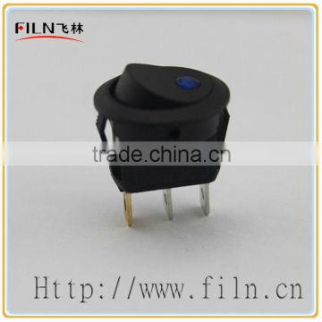 FILN blue 12V led Nylon ON OFF KCD1-2 rocker switch