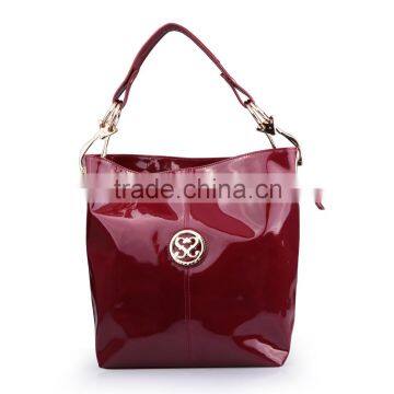 KS-49 New Design Ladies Bag, Popular Style,Top Quality Patent PU Hobo Handbags