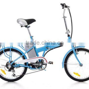 250W Cheap Small Folding Electric Bike, Cheap Electric Bicycle with EN15194