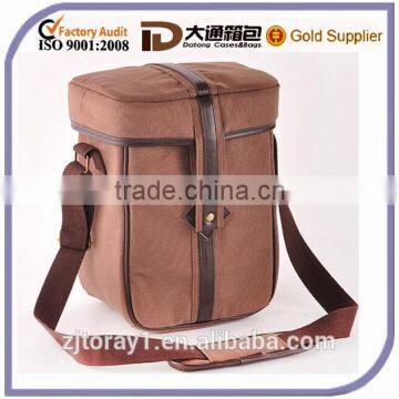 Canvas Cooler Bag for Men With Shoulder Strap