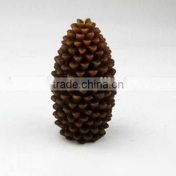 Christmas Pinecone Shaped Paraffin Wax Candles