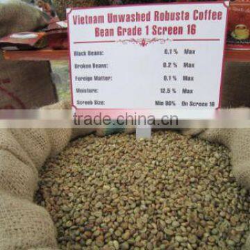 Unwashed VietNam Robusta