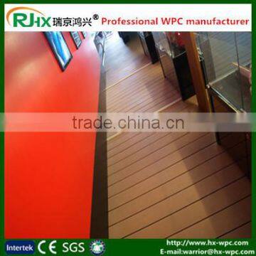 2016 New Design New Tech Extruded Wood Plastic Composite Decking Floor With DIY Style photo-6