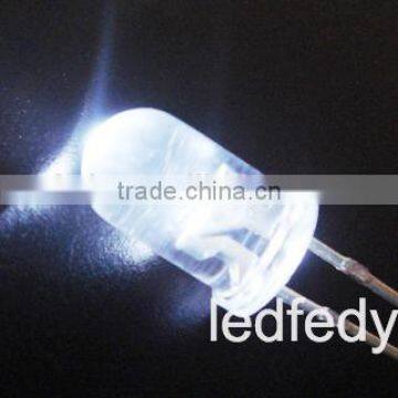 5mm round led diode white high bright