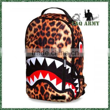 Leopard Backpack Sublimation Backpack Laptop Backpack