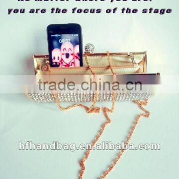 Crystal evening Party Wedding Cluth Bag for ladies