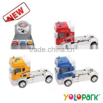 Alloy 1:42 scale model garbage truck toy for sale