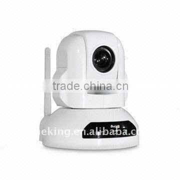 Micro IP network high speed PTZ wired wireless camera with 10x optical zoom