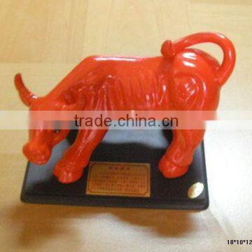 ceramic bull