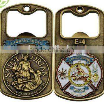 innovative design metal highly polished good handle bottle opener