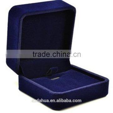Royal Blue Color Velvet Necklace Pendant Gift Box/Jewelry Box