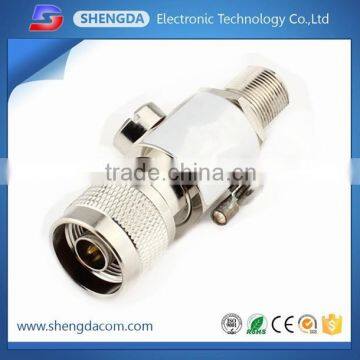DC-5.8GHz Gas Discharge Tube Lightning Arrester with N Male to N Female