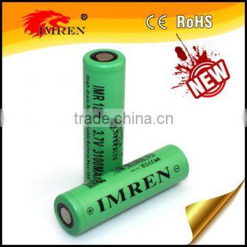 Factory price!IMREN 18650 3100mah 30A 18650 rechargeable battery imren battery