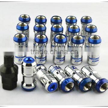 Stainless steel volk lug nuts with locking in M12X1.5 &M12X1.25