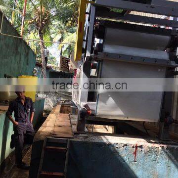 waste water plant dewatering belt filter press