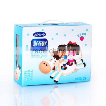 High end custom design corrugated cardboard paper box